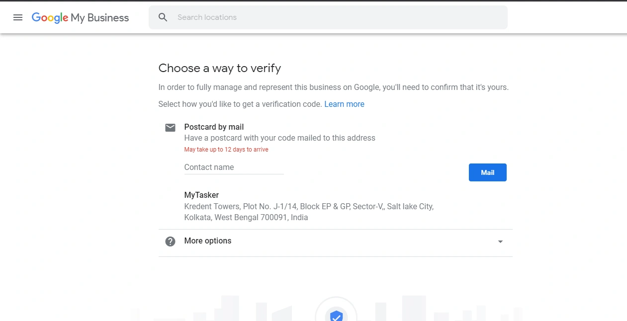 verify google business listing to appear in local search
